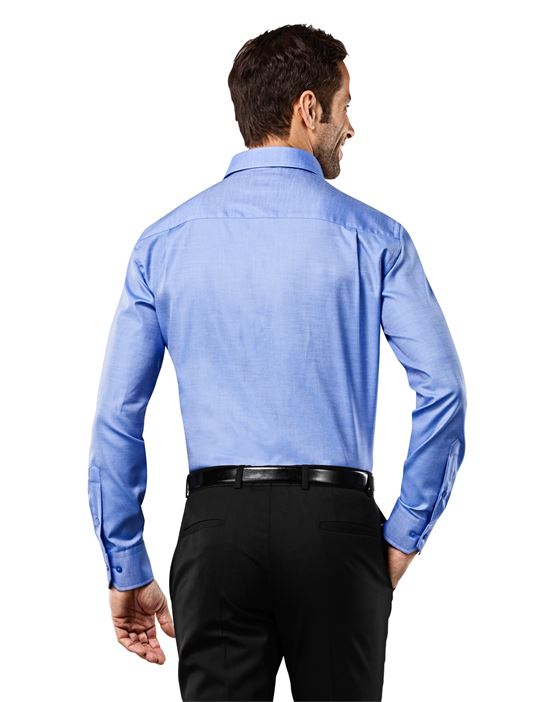 Shirt, slim-fit, uni - non-iron