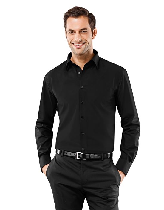 Shirt, regular-fit, uni - non-iron