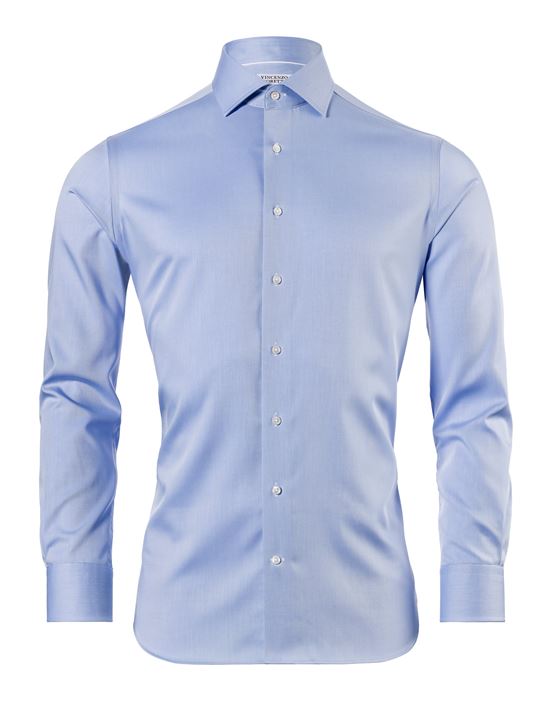 Shirt, slim-fit / fitted, twill - non-iron