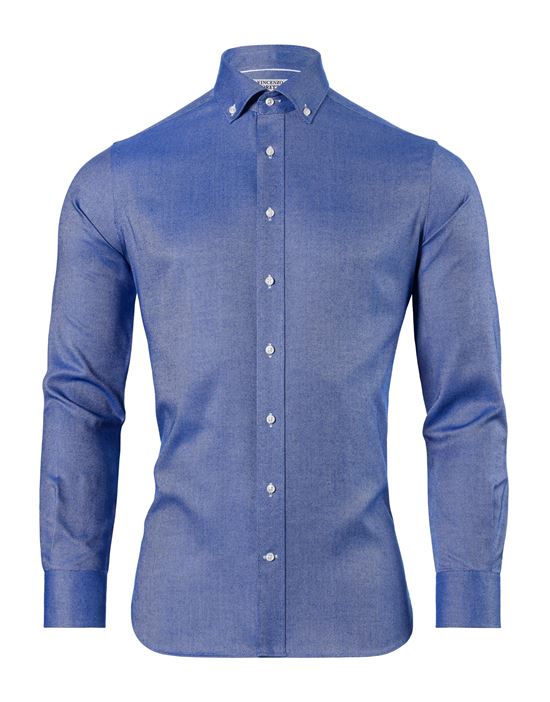 Shirt, slim-fit / fitted, soft oxford - non-iron