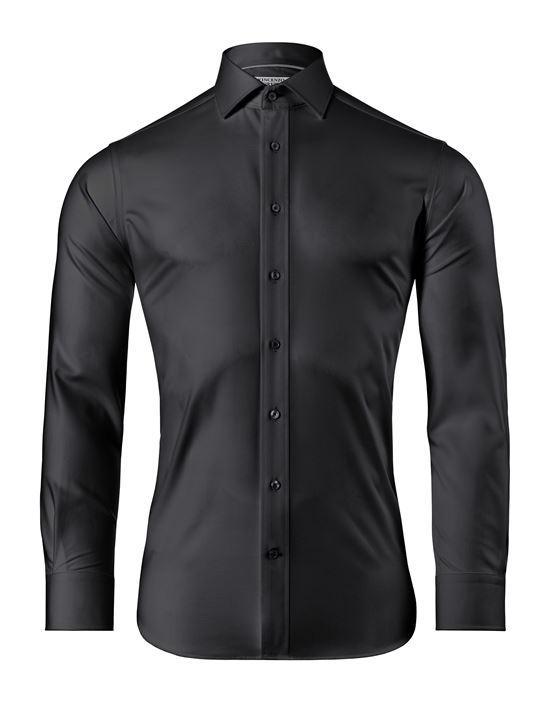 Shirt, slim-fit / fitted, soft twill - non-iron