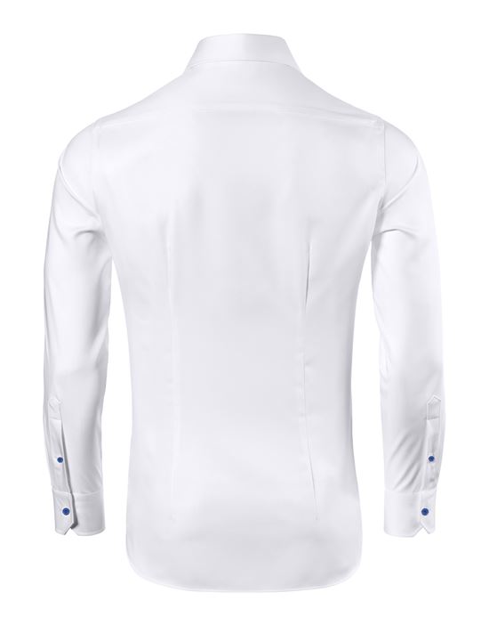 Shirt, slim-fit / fitted, soft twill - non-iron