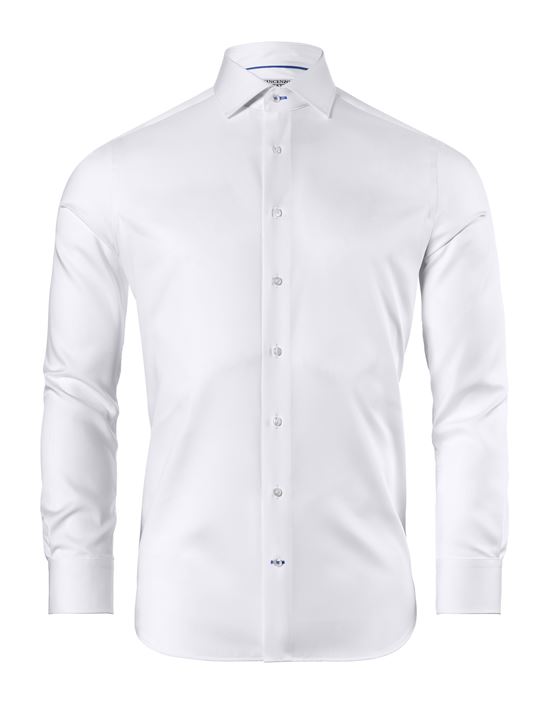 Shirt, regular-fit / straight cut, twill - non-iron