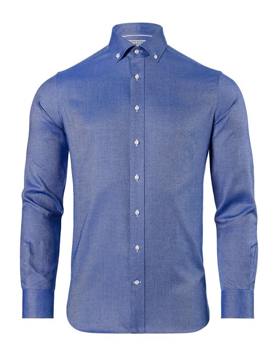 Shirt, regular-fit / straight cut, soft oxford - non-iron