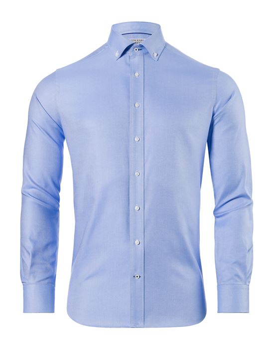 Shirt, regular-fit / straight cut, soft oxford - non-iron