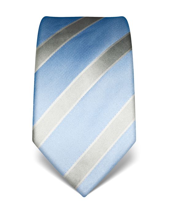 Tie, pure silk, striped