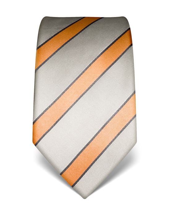 Tie, pure silk, striped