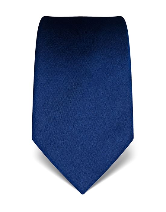 Tie, pure silk, plain coloured