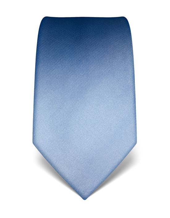 Tie, pure silk, plain coloured