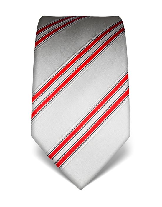 Tie, pure silk, striped