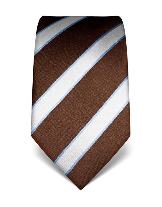 Tie, pure silk, striped