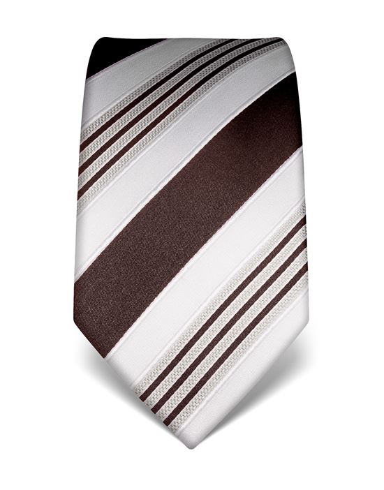 Tie, pure silk, striped