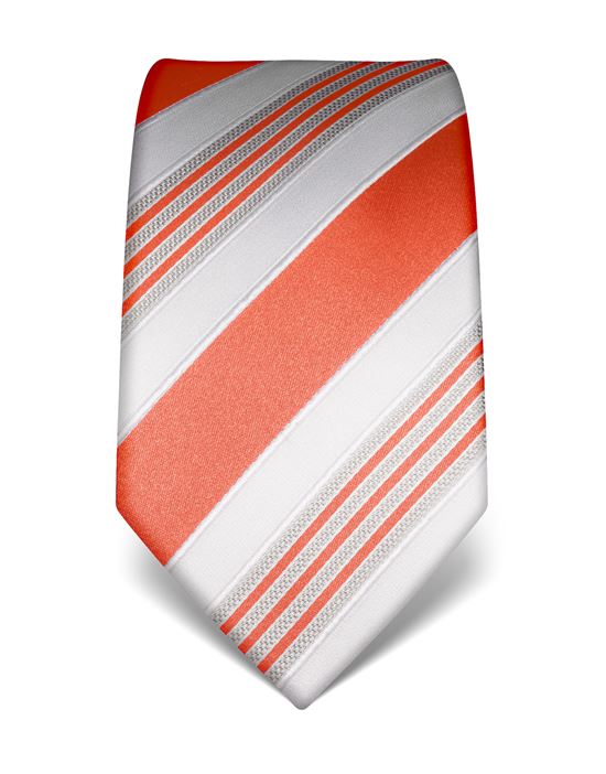 Tie, pure silk, striped