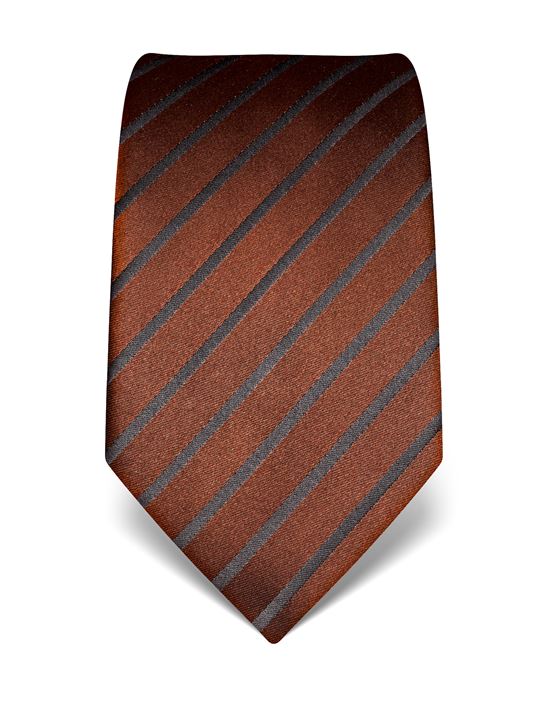 Tie, pure silk, striped