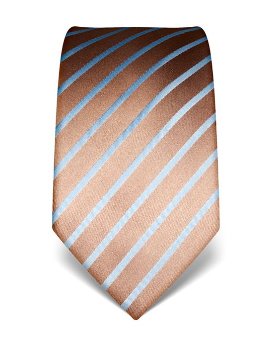 Tie, pure silk, striped