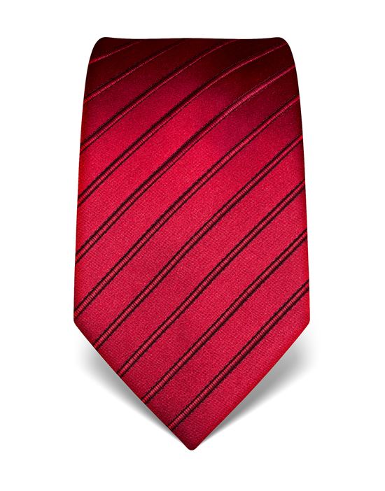 Tie, pure silk, tone in tone striped