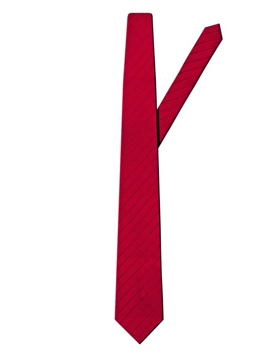 Tie, pure silk, tone in tone striped