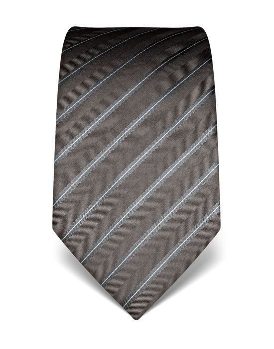 Tie, pure silk, striped