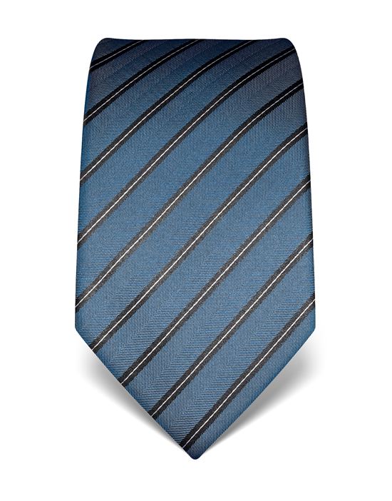 Tie, pure silk, striped