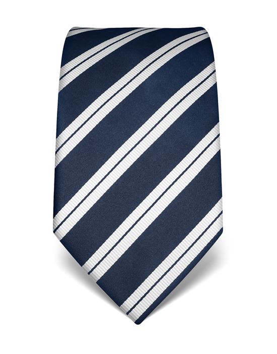 Tie, pure silk, striped