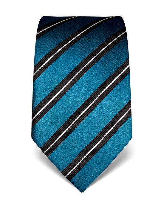 Tie, pure silk, striped