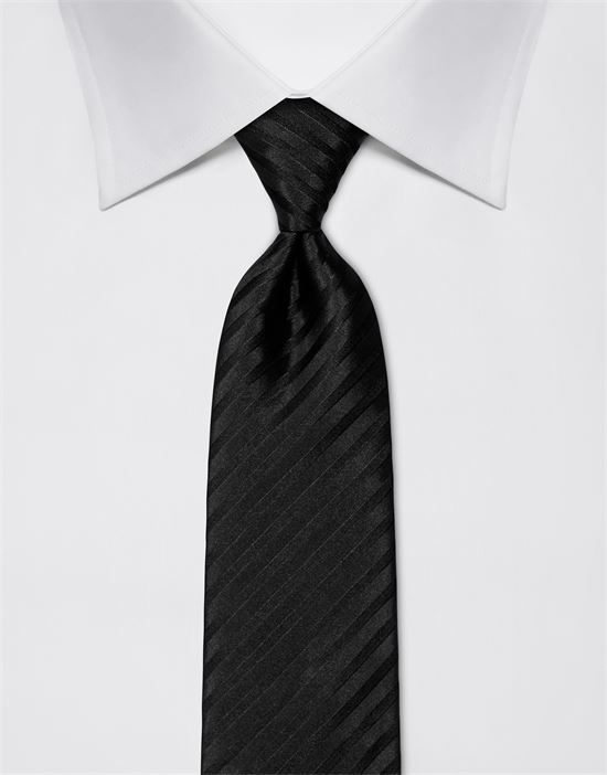 Tie, pure silk, striped