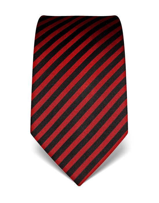 Tie, pure silk, striped