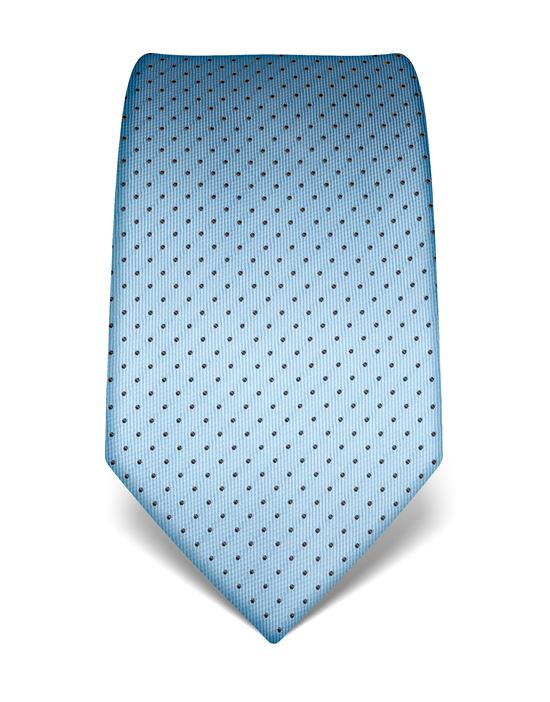 Tie, pure silk, dotted pattern