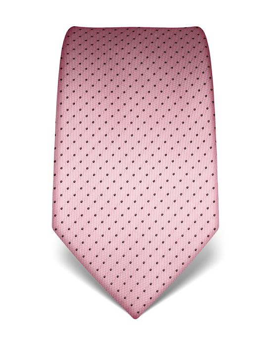 Tie, pure silk, dotted pattern