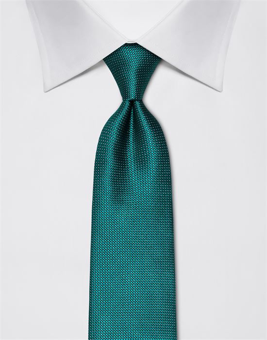 Tie, pure silk, dotted pattern