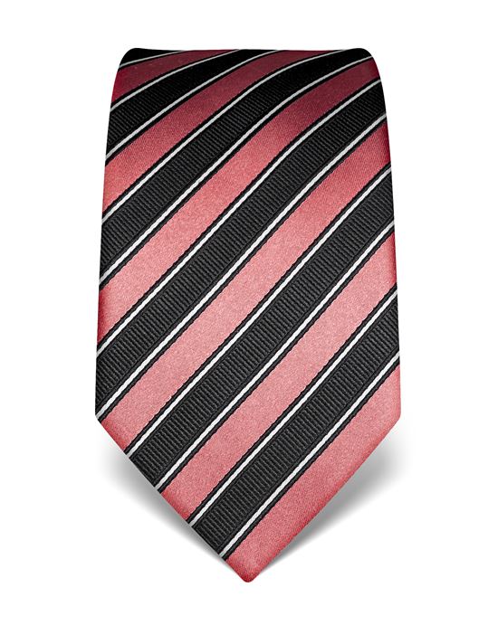 Tie, pure silk, striped