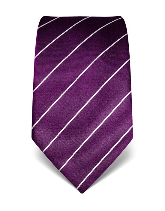 Tie, pure silk, striped