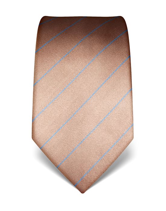 Tie, pure silk, striped