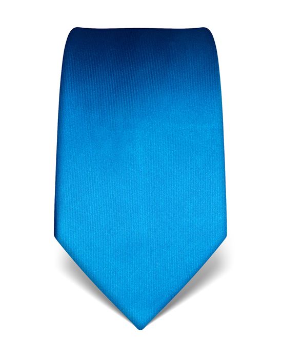 Tie, pure silk, plain coloured