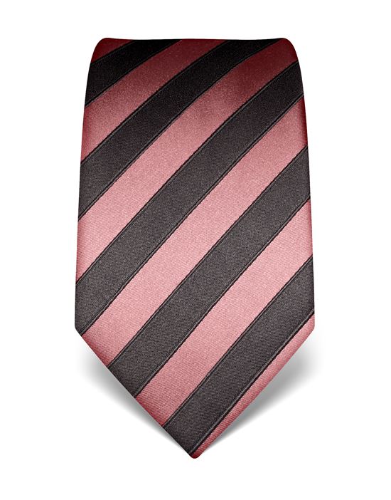 Tie, pure silk, striped