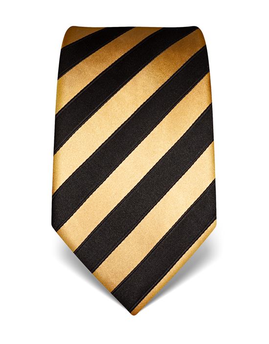 Tie, pure silk, striped