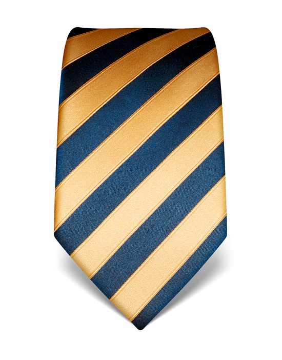 Tie, pure silk, striped