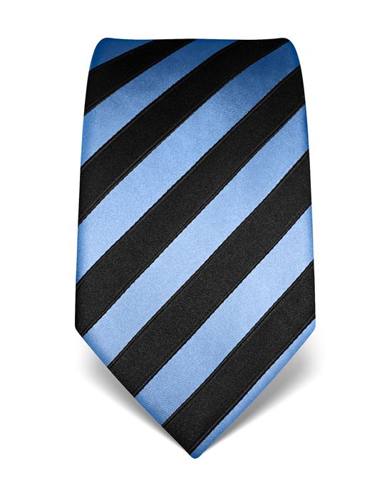 Tie, pure silk, striped