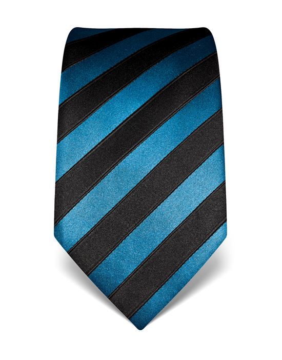 Tie, pure silk, striped