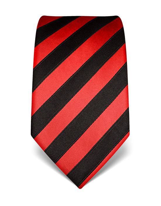 Tie, pure silk, striped