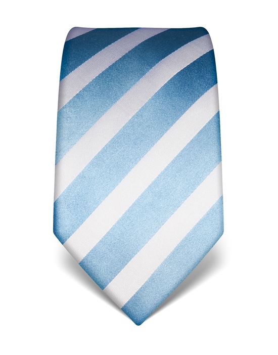 Tie, pure silk, striped