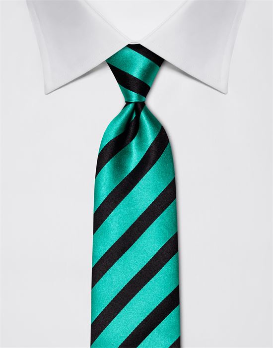 Tie, pure silk, striped