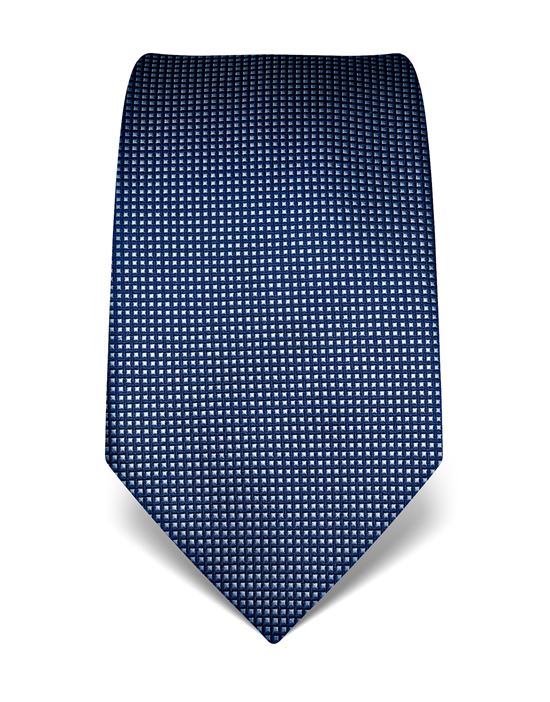 Tie, pure silk, checked