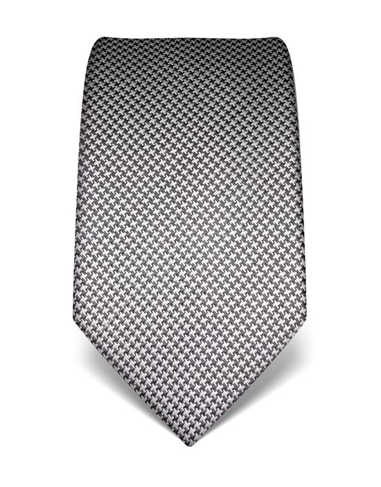 Tie, pure silk, houndstooth