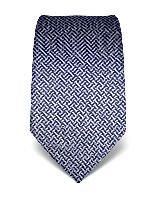 Tie, pure silk, houndstooth