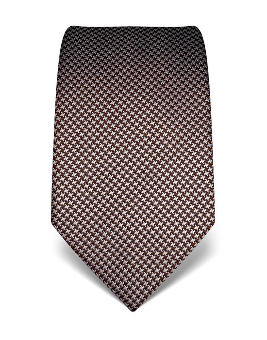 Tie, pure silk, houndstooth