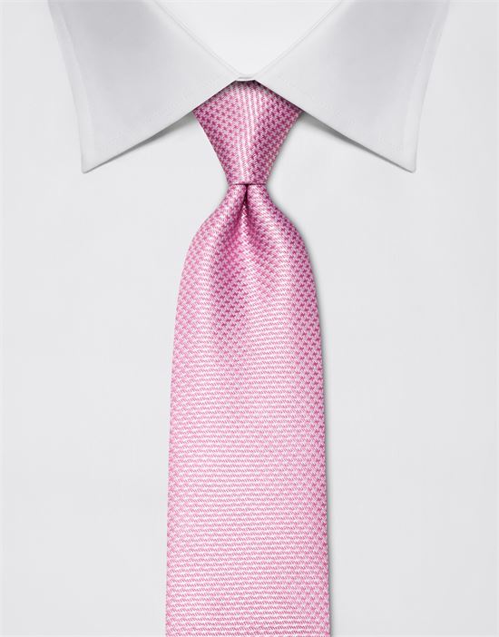 Tie, pure silk, houndstooth