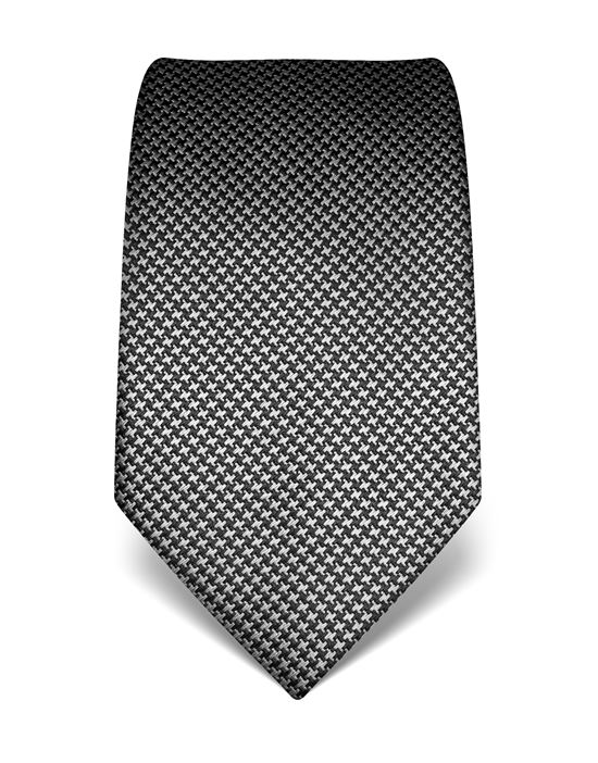 Tie, pure silk, houndstooth