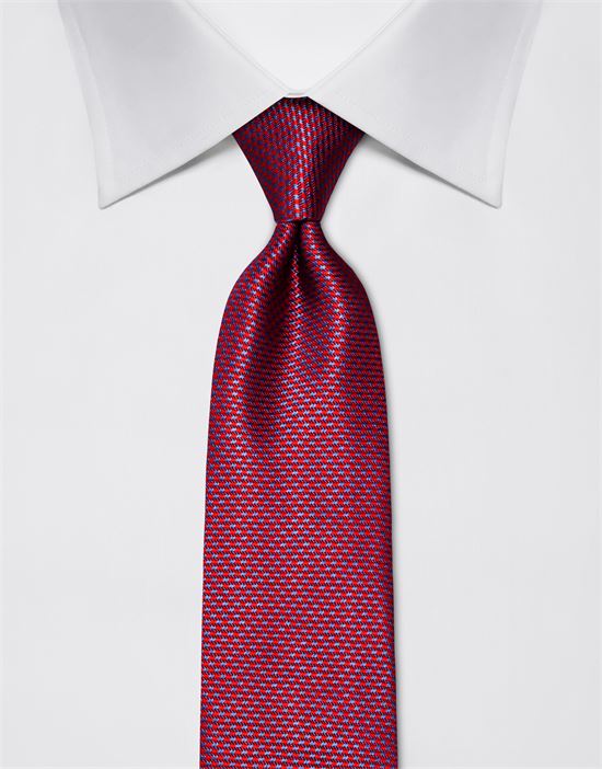 Tie, pure silk, houndstooth