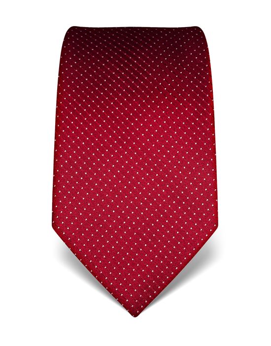 Tie, pure silk, dotted pattern